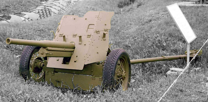 45-мм противотанковая пушка образца 1932 года (19-К)