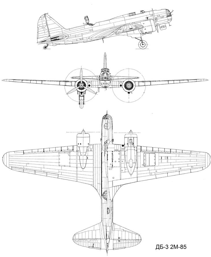 ДБ-3 - дальний бомбардировщик