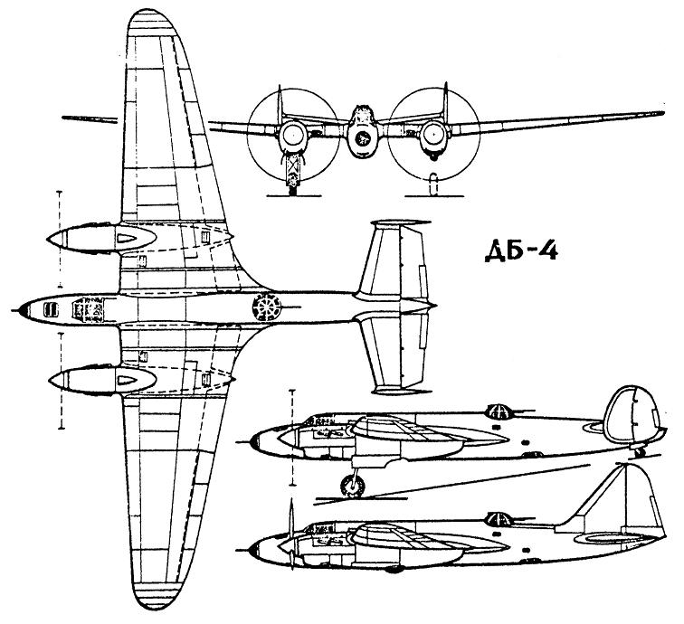 ДБ-4 - дальний бомбардировщик