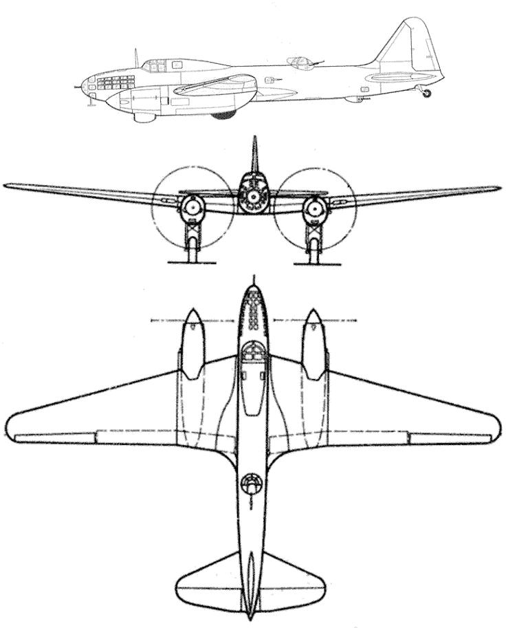 ИЛ-6 - перспективный дальний бомбардировщик