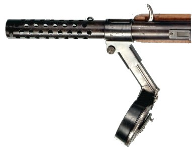 пистолет-пулемет MP18.